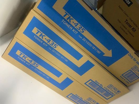 Kyocera TK-435 কালো টোনার কার্টিজ প্রিন্টারগুলির জন্য Kyocera Taskalfa 180, 181, 220, 221