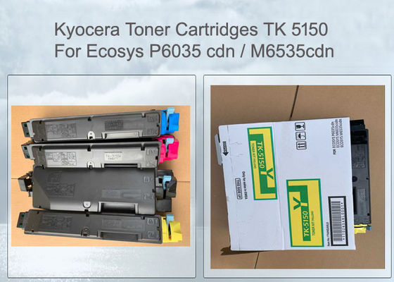 KYOCERA TK-5150Y টোনার কার্টিজ 1T02NSANL0 জন্য ECOSYS 6535, 4 পিসি প্রতি সেট 10K পেজ