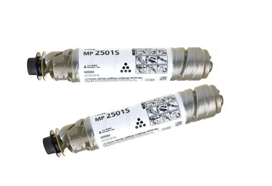 সঙ্গতিপূর্ণ কালো রিকো টোনার কার্টিজ ২৫০১এস আফিসিও এমপি ২৫০১ কপি মেশিন এর জন্য