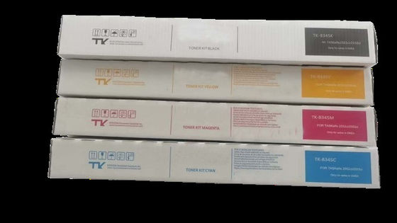 TK-8345 CMYK সম্পূর্ণ প্রিন্টার টোনার কার্টিজ সেট, Kyocera TaSKalfa2552ci 2553ci লেজার প্রিন্টারের জন্য