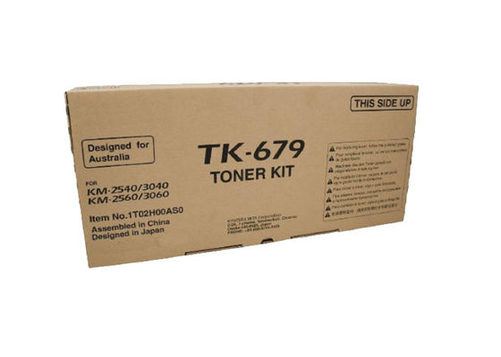 মডেল TK - 679 কালো সামঞ্জস্যপূর্ণ Mita Kyocera 2560 টোনার কপিয়ার 20000 পৃষ্ঠা