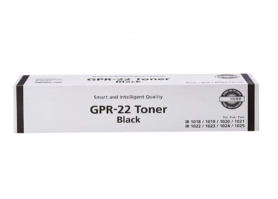 কালো GPR 22 / CEXV 22 ক্যানন কপিয়ার টোনার IR - 1024 / 1025 8400 পৃষ্ঠা