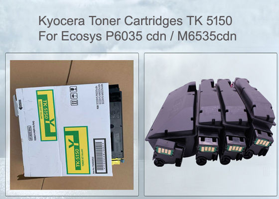 KYOCERA TK-5150Y টোনার কার্টিজ 1T02NSANL0 জন্য ECOSYS 6535, 4 পিসি প্রতি সেট 10K পেজ