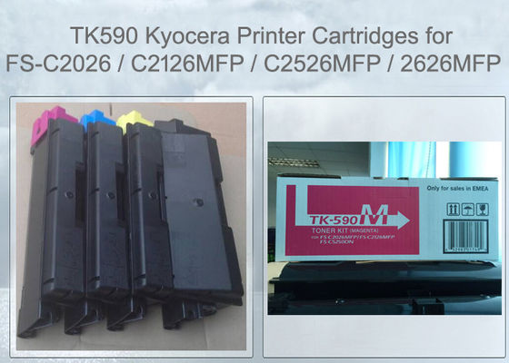 সামঞ্জস্যপূর্ণ Kyocera টোনার কার্তুজ TK590 ফিট Kyocera FS C2026 FS C2126 FS C5250 FS C2526